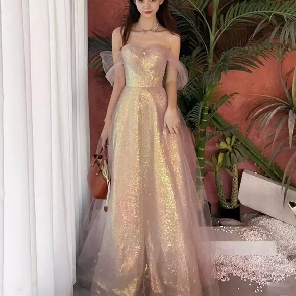 Dreamy Fairycore Tulle Ballgown Dress - Picture 4 of 5